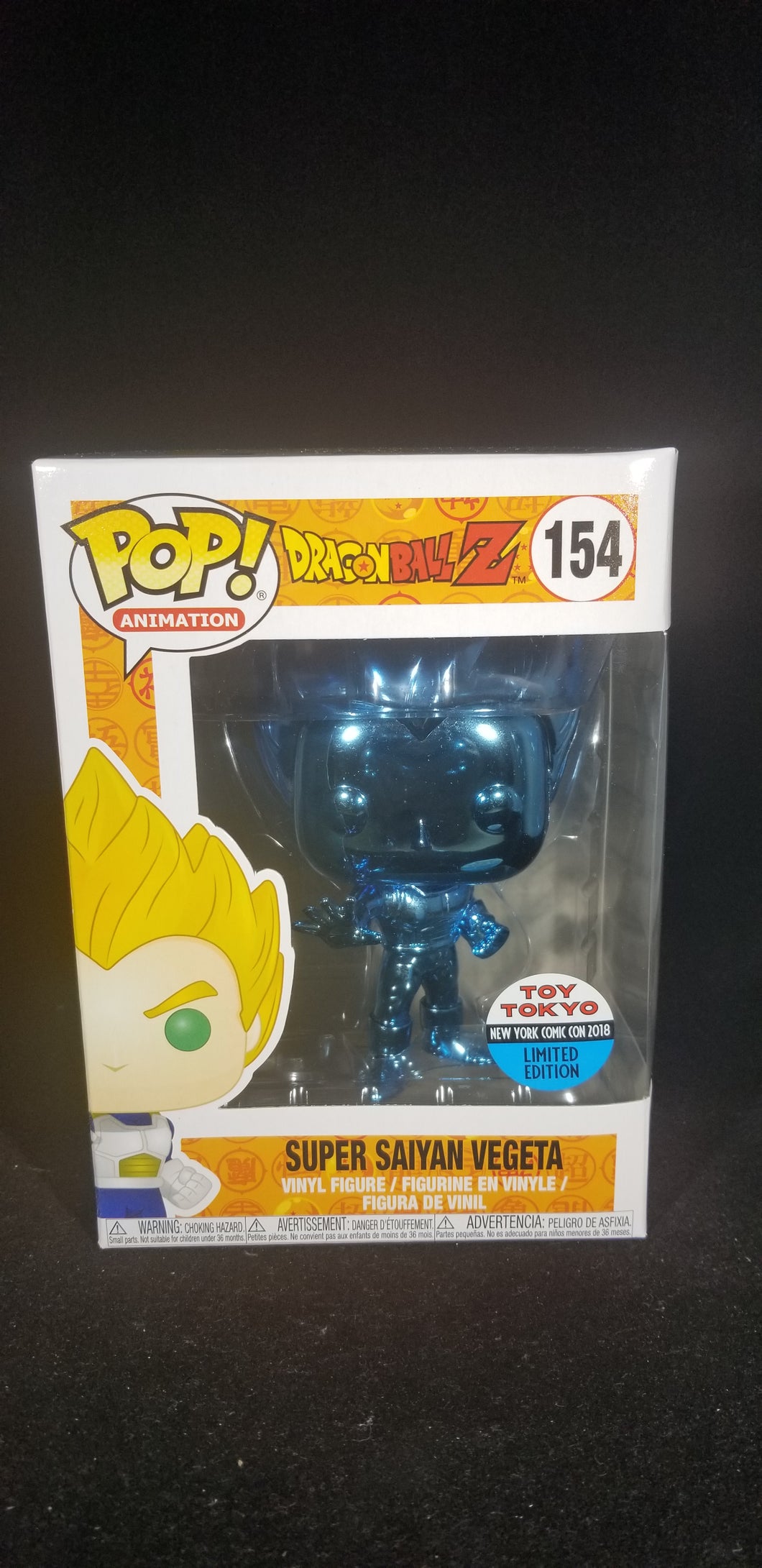 Super Saiyan Vegeta (Blue Chrome) [NYCC]