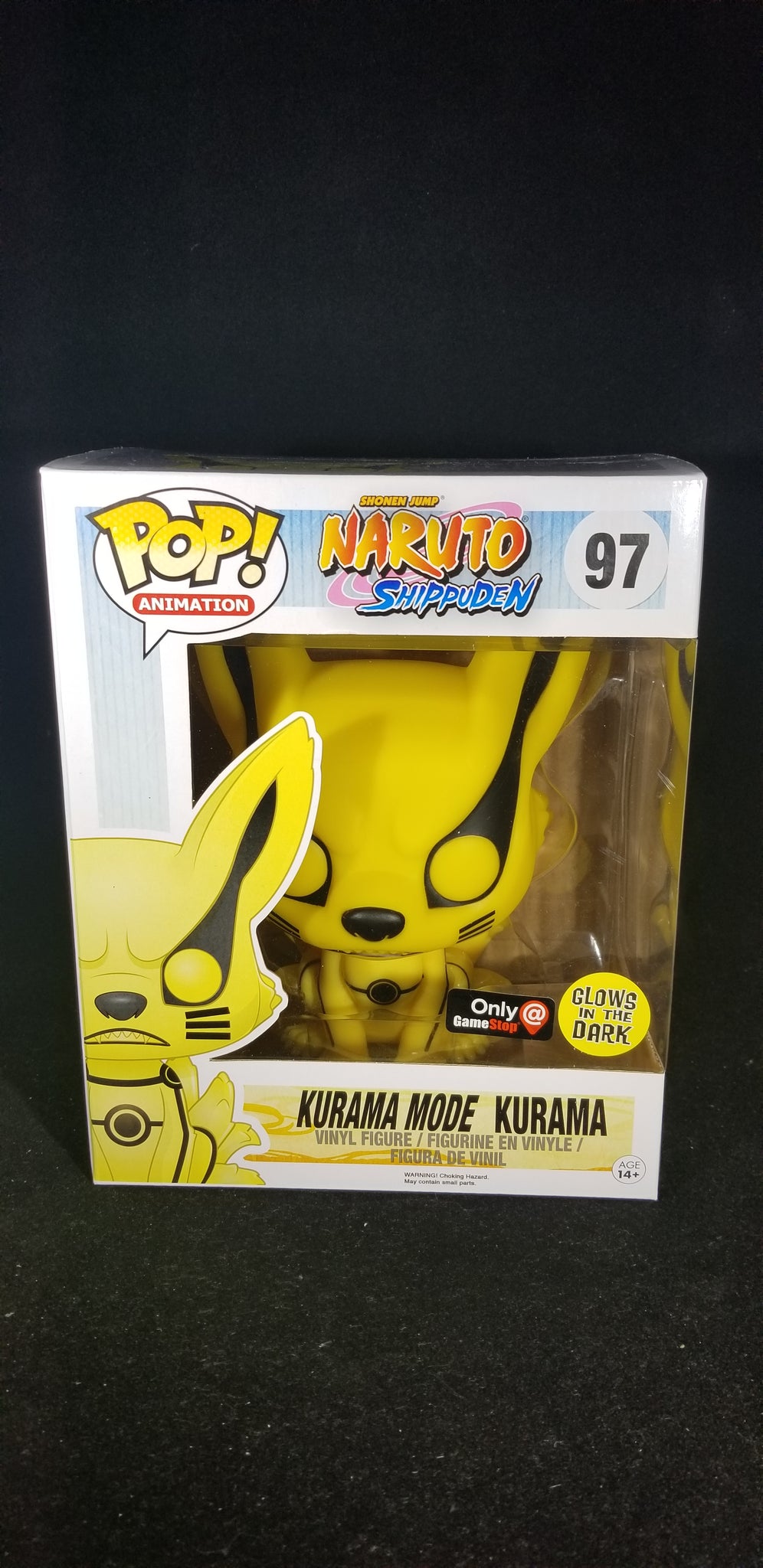 Kurama Glow In The Dark Pop Restock Kurama (Glow in the Dark) ** Game Stop Exclusive** – AK Collectables