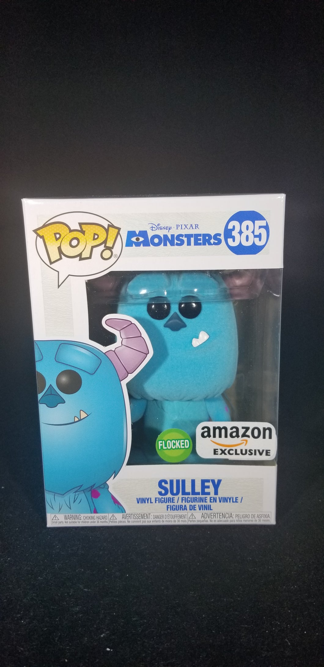 Sulley (Waving) (Flocked) ** Amazon Exclusive**