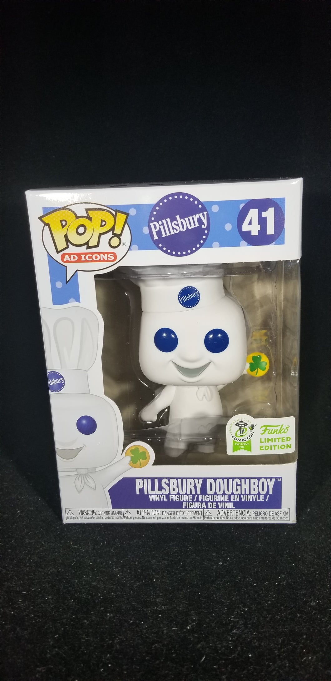 Pillsbury Doughboy w/ Shamrock **ECCC Exclusive**