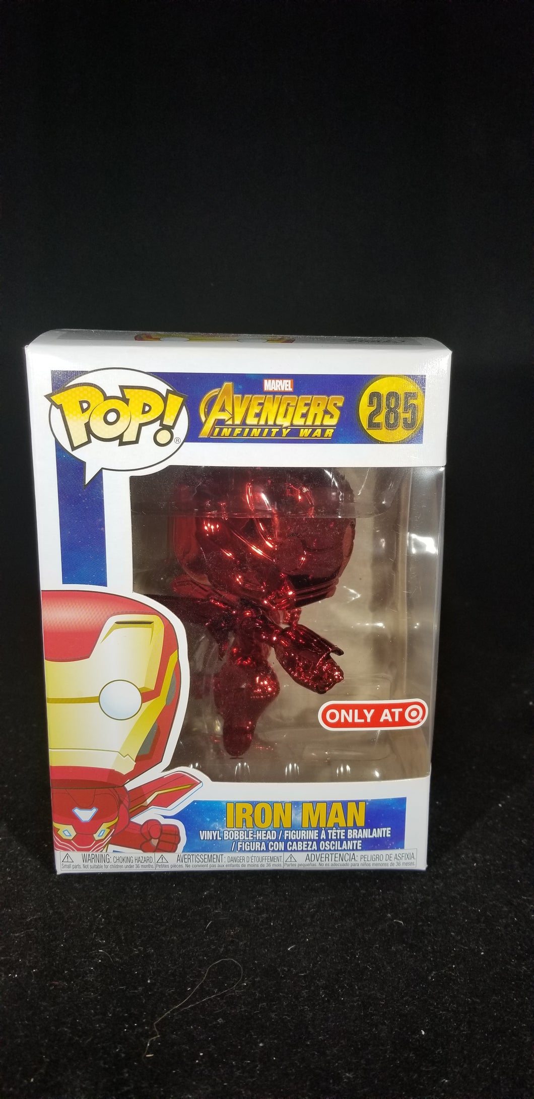 Iron Man (Infinity War) (Red Chrome) **Red Target Exclusive**