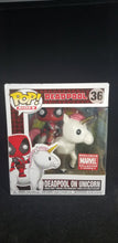 Load image into Gallery viewer, Deadpool On Unicorn **Marvel Collector Corps Exclusive**
