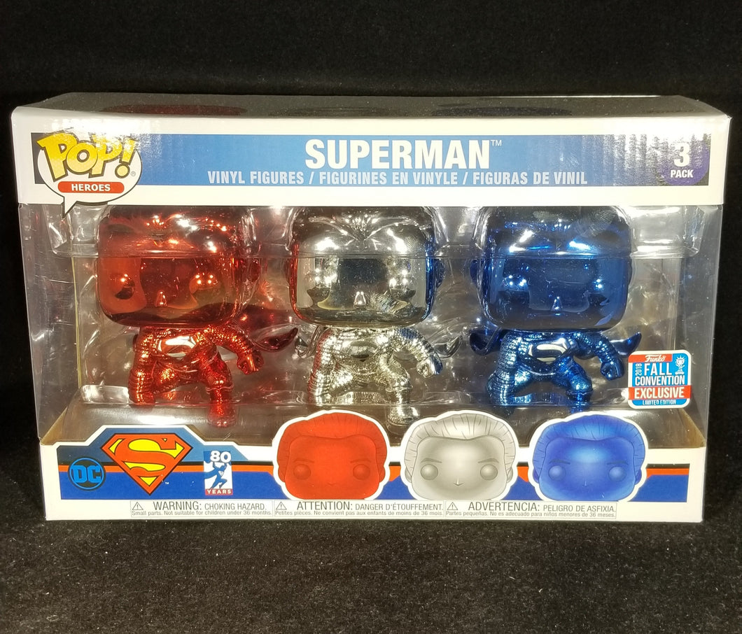 Superman (Justice League) [Fall Convention] (R/G/B Chrome) ** FYE Exclusive**