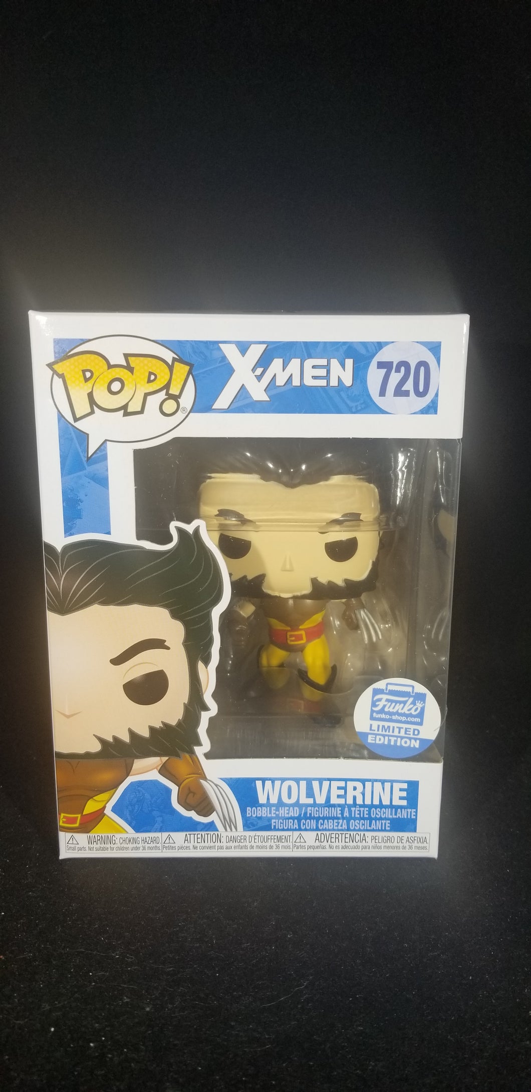 Wolverine (Unmasked) (Brown Suit) **Funko Exclusive**