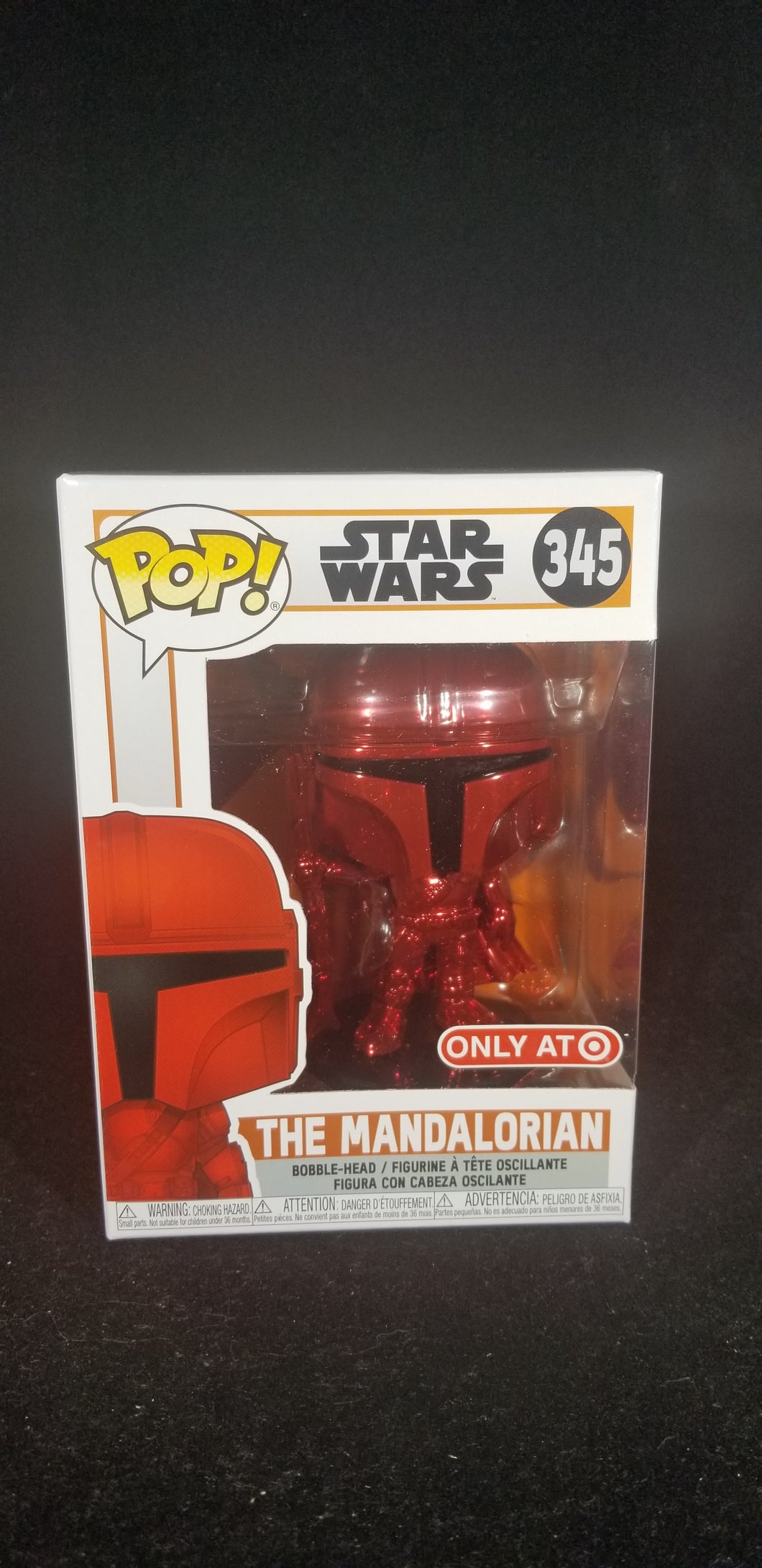 The Mandalorian (Chrome) (Red) **Target Exclusive**