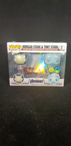 Morgan Stark And Tony Stark GITD 2 Pack PIAB Exclusive