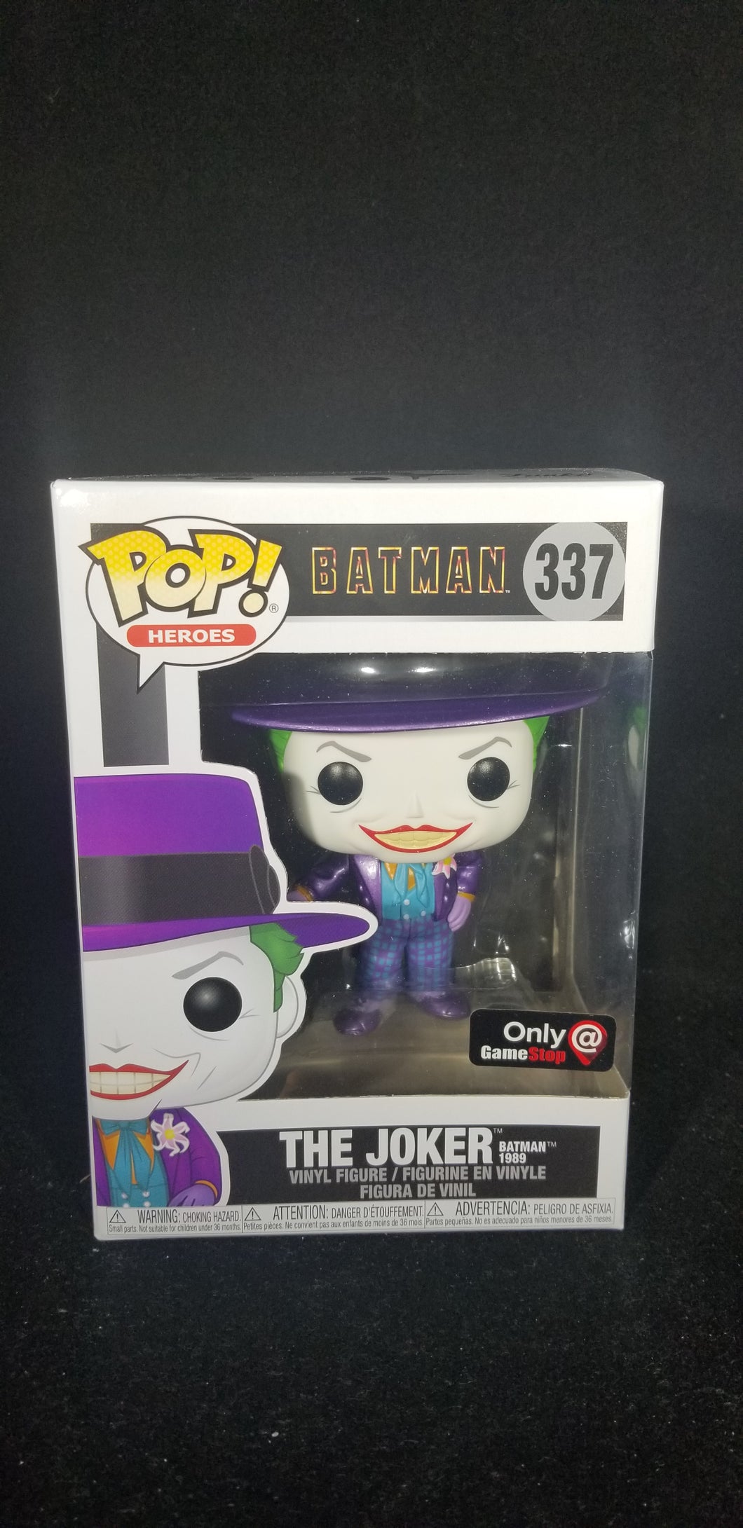 The Joker Batman 1989 (Metallic)