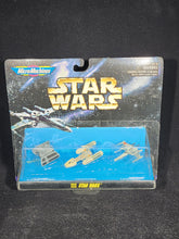 Load image into Gallery viewer, VINTAGE! Star Wars Micro Machines Collection III 3 Galoob 1994 X wing Y wing Tie Bomber
