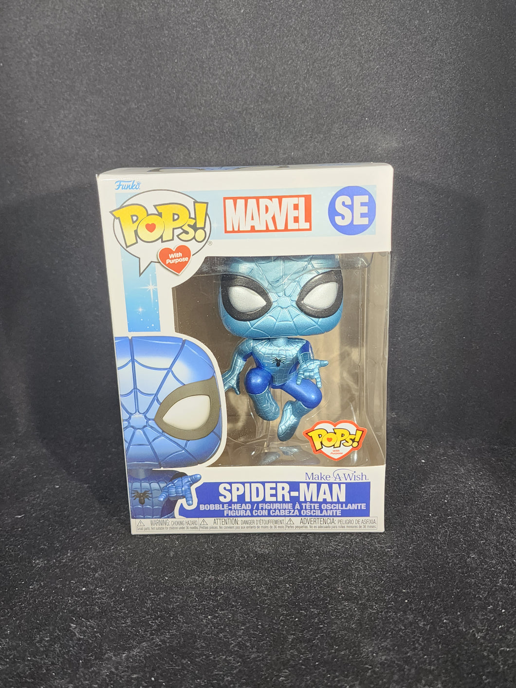 Spider-Man (Make-A-Wish | Blue Metallic)