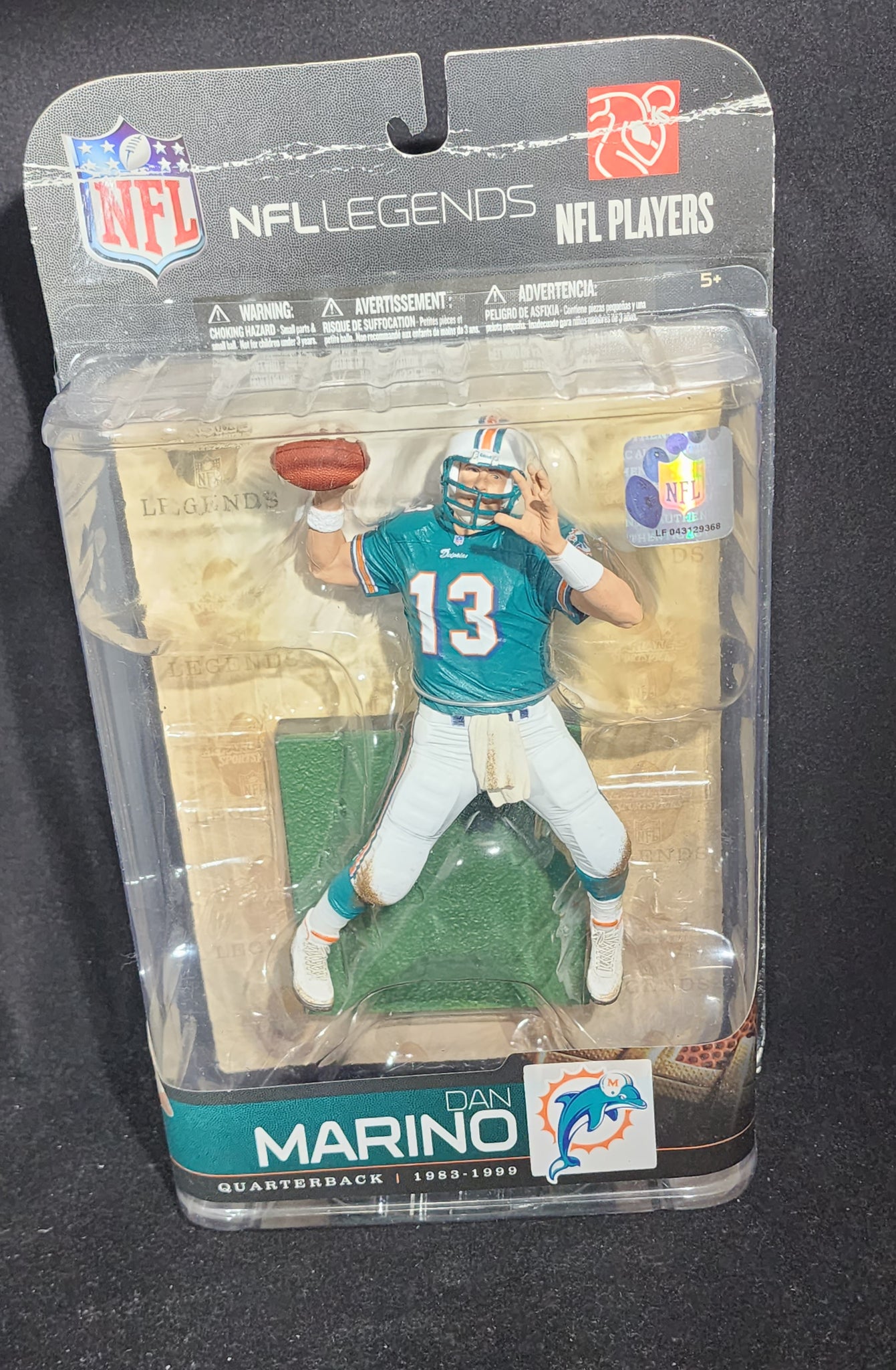 NFL Legends Series 5 Dan Marino 2 Action Figure