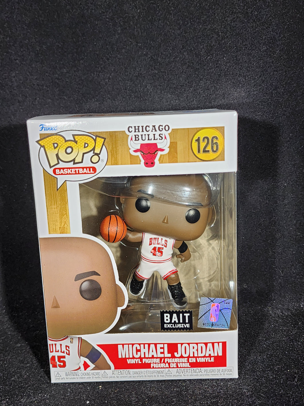 Michael Jordan Bull #45