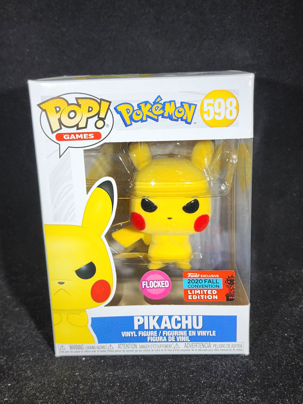 Pikachu (Angry | Flocked)