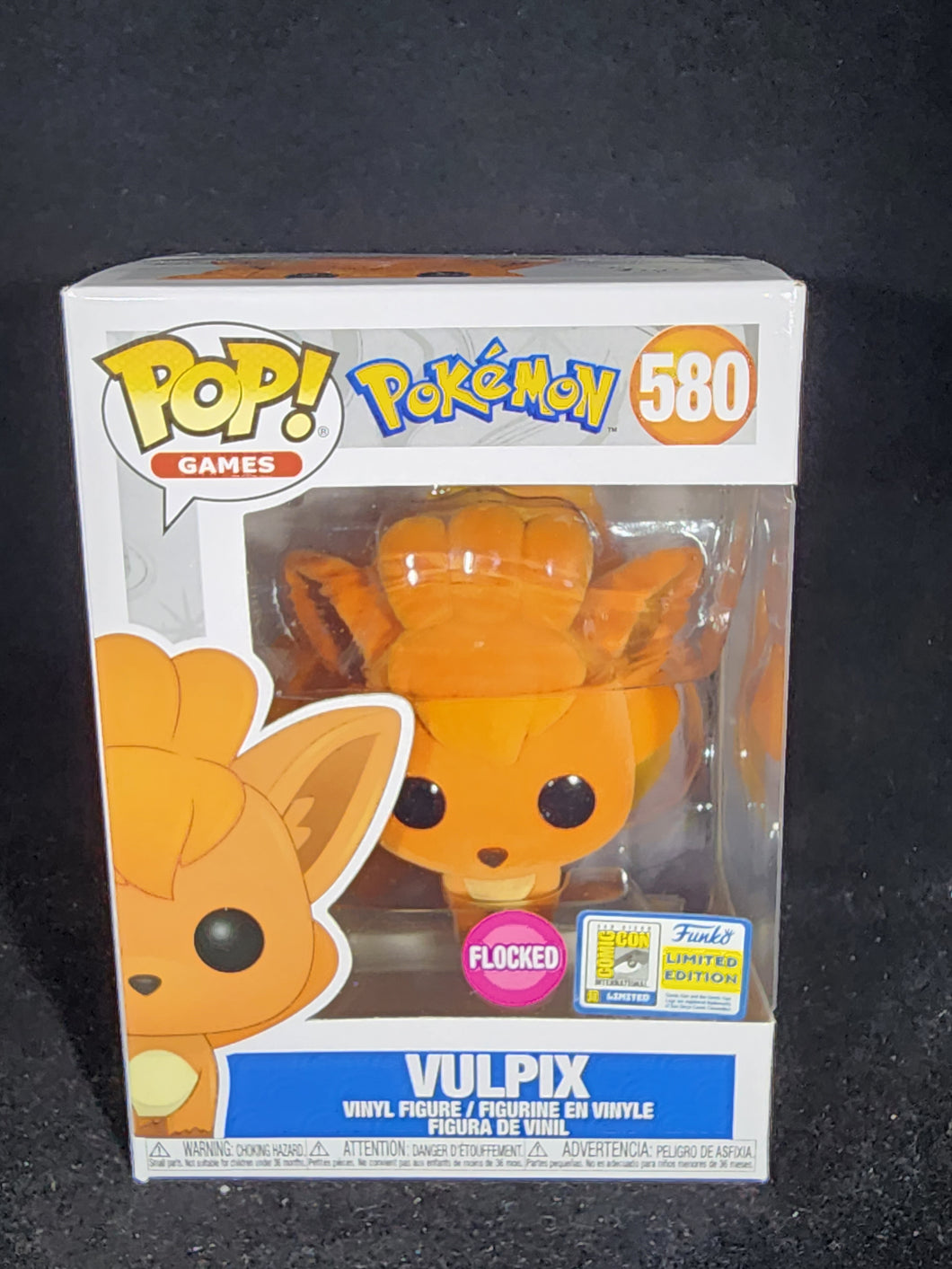 Vulpix (Flocked) **SDCC Exclusive**