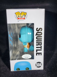 Squirtle Autographed by Eric Stuart