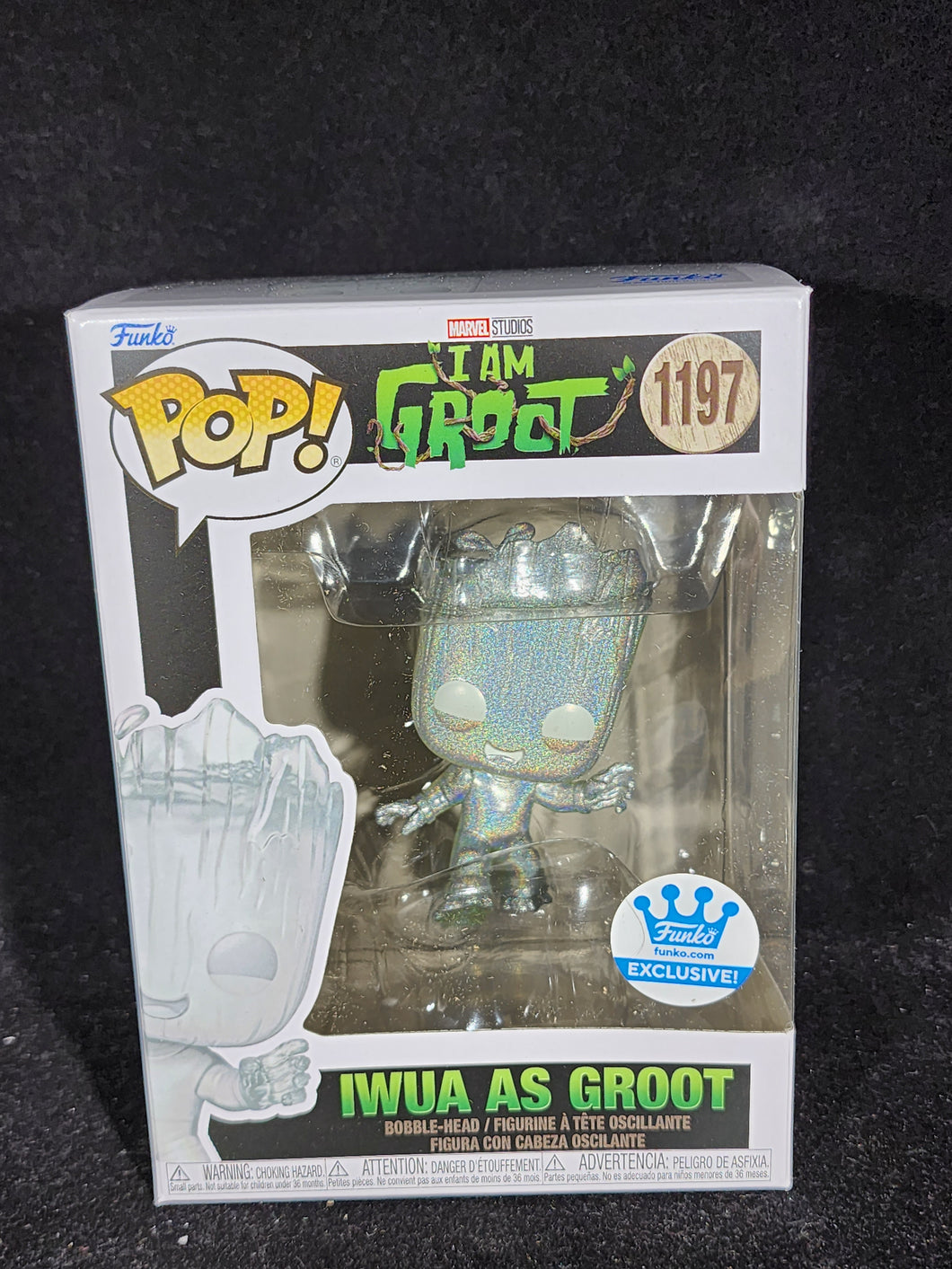 Iwua as Groot (Translucent)