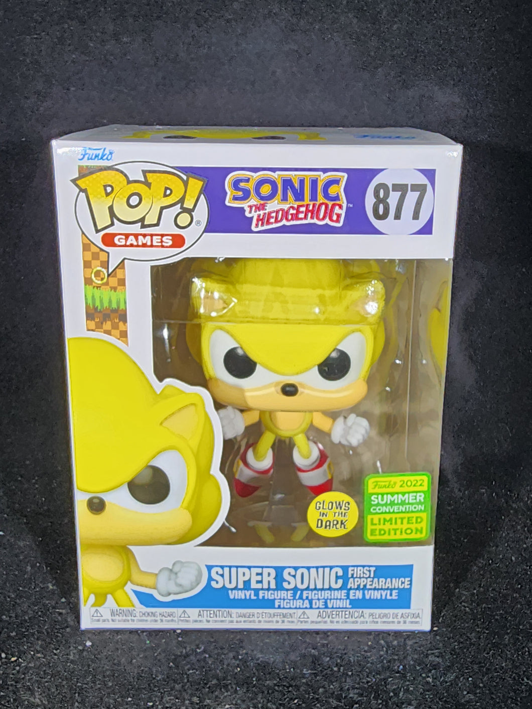 Super Sonic First Appearance Glow