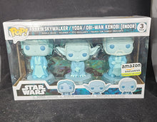 Load image into Gallery viewer, Holographic Across the Galaxy Force Ghost (3 Pack)(Glow in the Dark)
