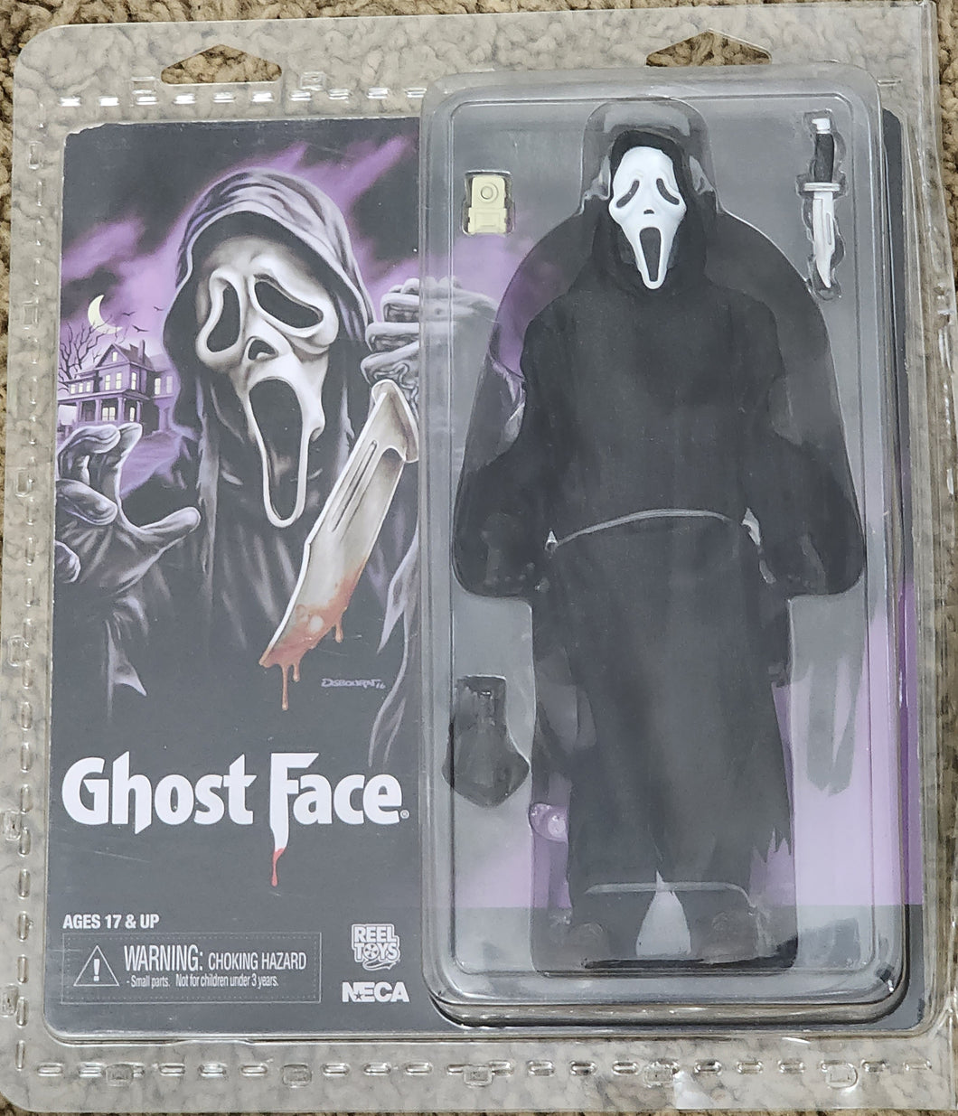 NECA Scream Ghostface (8 inch) (Clothed) Action Figure