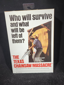 NECA Reel Toys Texas Chainsaw Massacre Leatherface Figure new in box