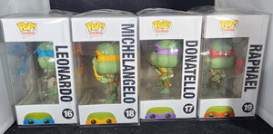 Teenage Mutant Ninja Turtles Retro Set Autographed by Kevin Eastman