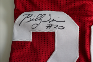 Billy Sims Signed Jersey **With Inscription**