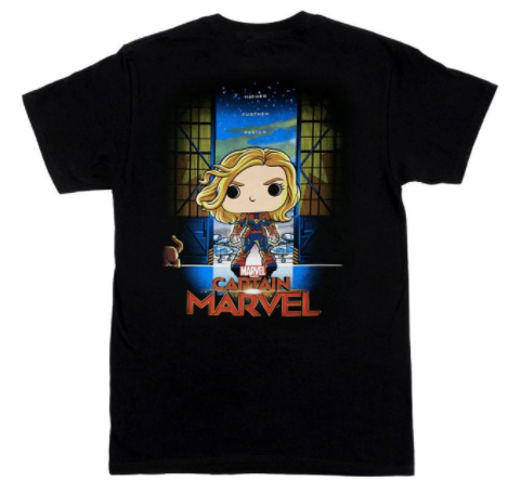Funko Marvel Collector Corps Captain Marvel Exclusive T-Shirt [Large]