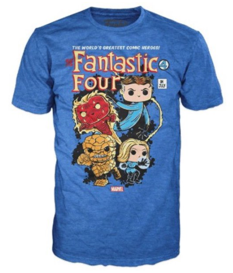 Funko Marvel Collector Corps The Fantastic Four T-Shirt [Large]