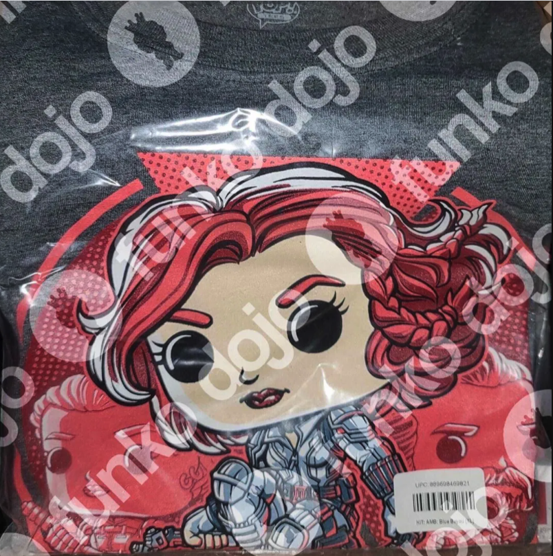 Funko Black Widow Marvel Collector Corps Exclusive T-Shirt [Large]