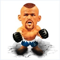 Chuck “The Iceman” Liddell UFC Titans Series 1 Limited Edition w/ Blue Trunks