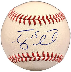 Tim Tebow Signed Baseball